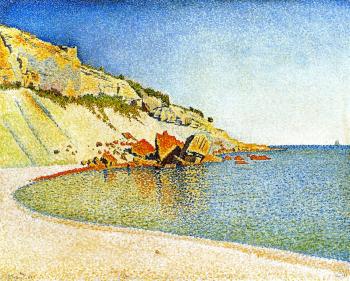 (image for) Handmade oil painting Copy paintings of famous artists Paul Signac paintings, Cap Lombard, Cassis, Op
